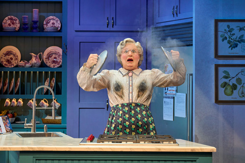 Mrs Doubtfire - back in the West End (photo: Manuel Harlan)