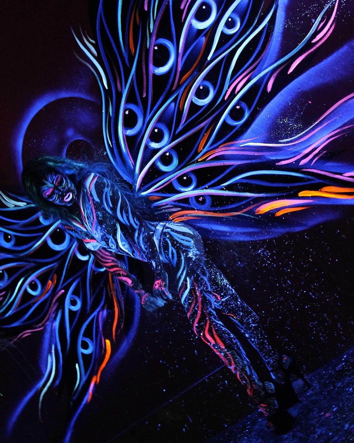 Black light art is a powerful medium that evokes both wonder and emotion