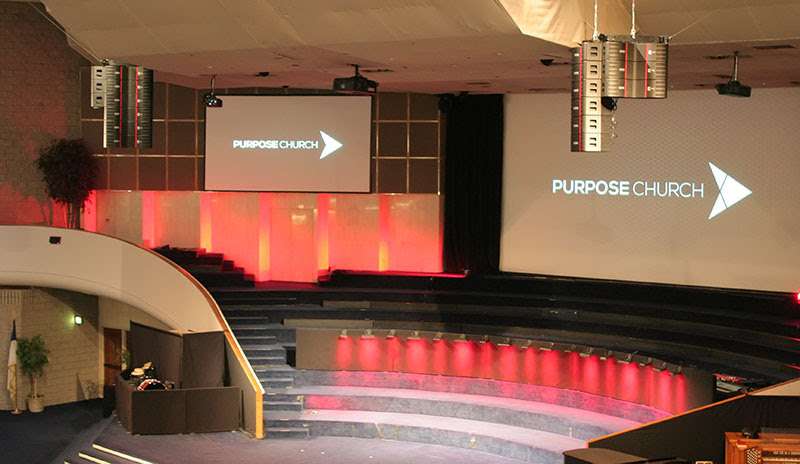 A new EAW Adaptive system provides Purpose Church members with a more complete worship experience