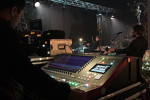 Cadac CDC six in Monitor mode, Ania Wyszkoni at Church of St. Wawrzyniec, Strzelce Opolskiel