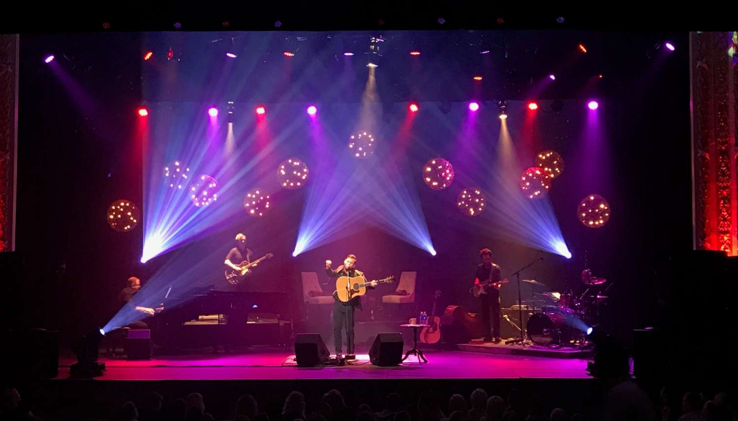 Erick Baker serenaded a sold out crowd at Knoxville’s historic Bijou Theatre