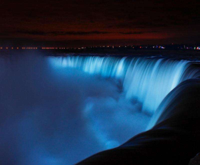 The goal of the Niagara Falls Illumination Board is to enhance the visitor experience and gain energy efficiencies and longevity from the LED lighting