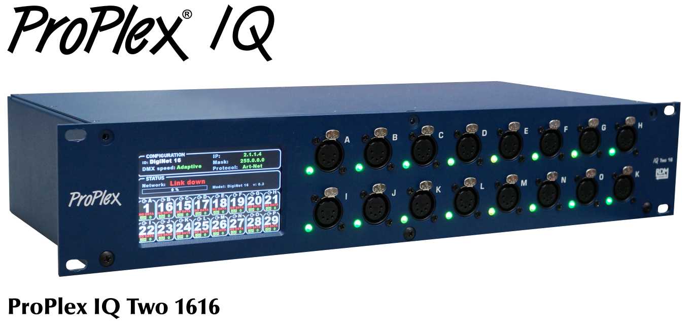 The powerful ProPlex IQ Two 1616