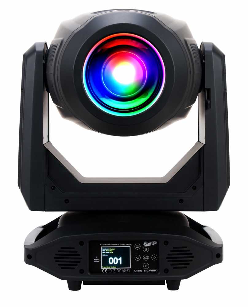 The Artiste DaVinci is the first fixture in Elation’s new Artiste series The Artiste DaVinci is the first fixture in Elation’s new Artiste series