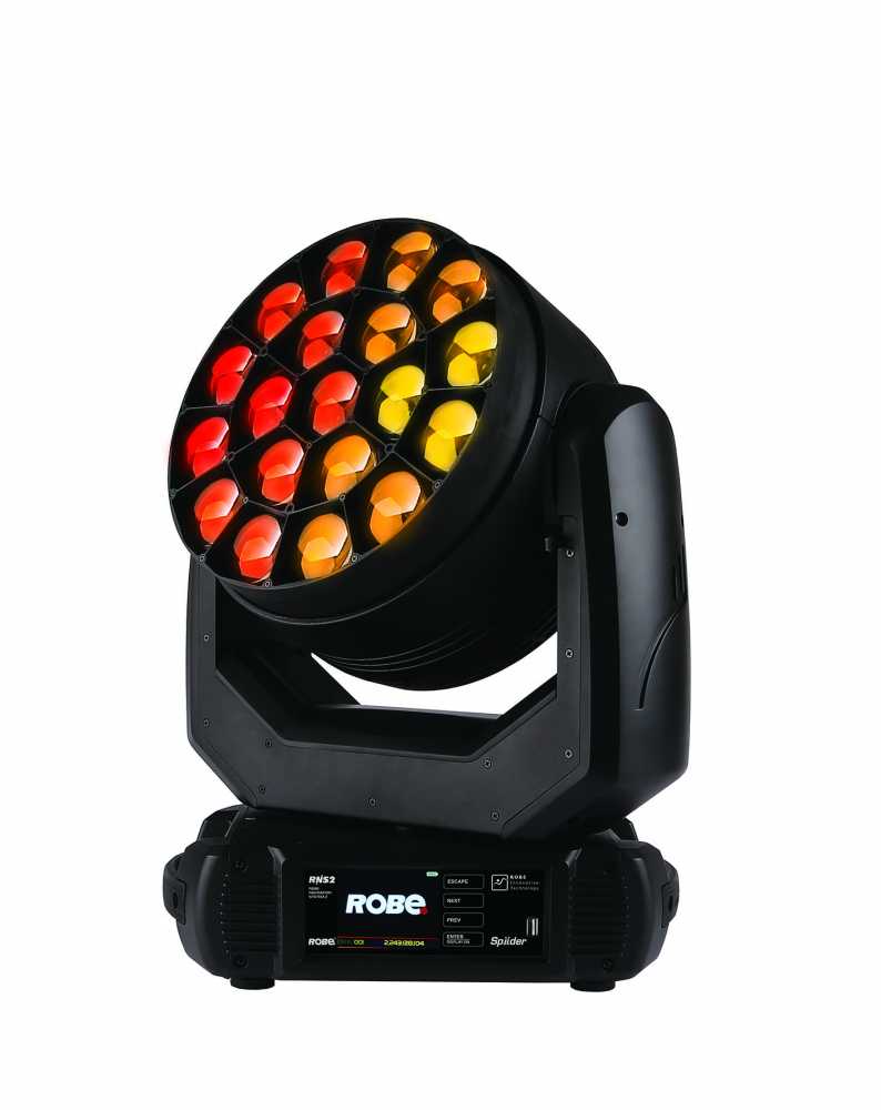 Frankfurt be the first European trade show and official launch for Robe’s Spiider LED wash beam moving light Frankfurt be the first European trade show and official launch for Robe’s Spiider LED wash beam moving light