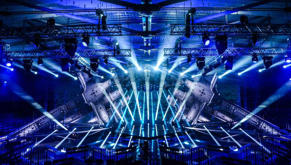 The Eurovision Melody show staged at the Gospodarsko Razstavisce exhibition centre in Ljubljana (photo: Crt Birsa)