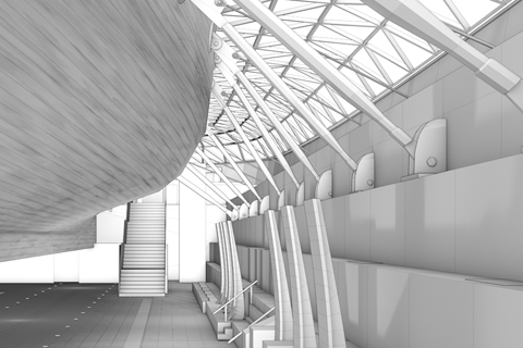 The in-house design team has already begun work on 3D visualisations of the space