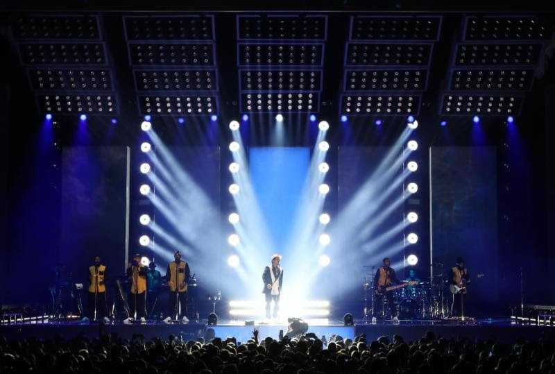 Bruno Mars' massive 85-date world tour kicked off in Antwerp, Belgium in March