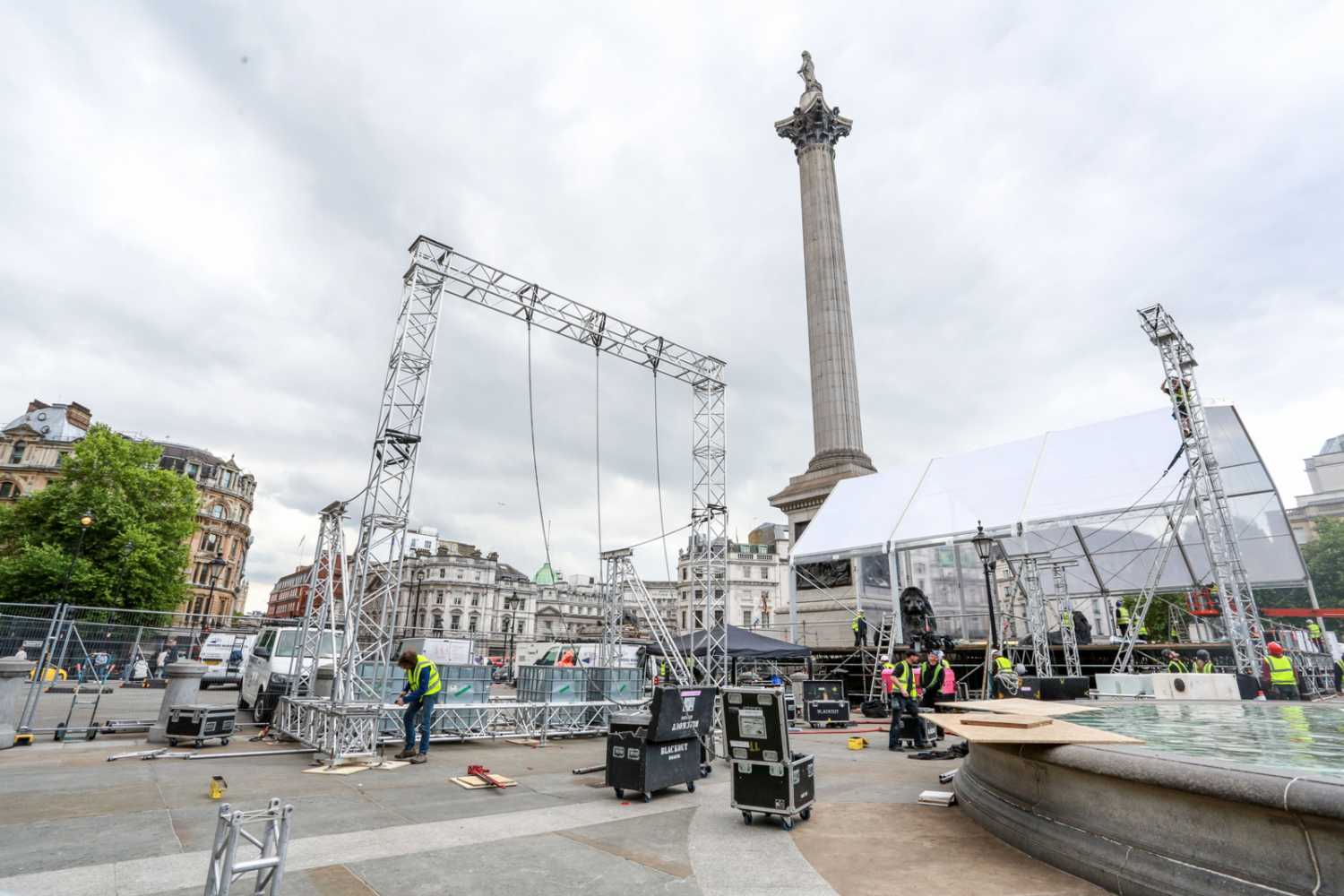 Blackout worked on the event for the fifth time Blackout worked on the event for the fifth time