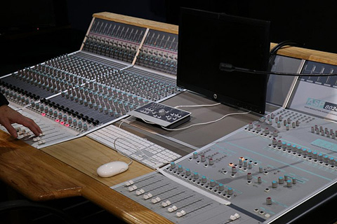 The Audient consoles were supplied by educational technology experts, Academia