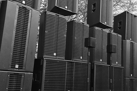 HL Audio relies on two full HK Audio active LTS systems