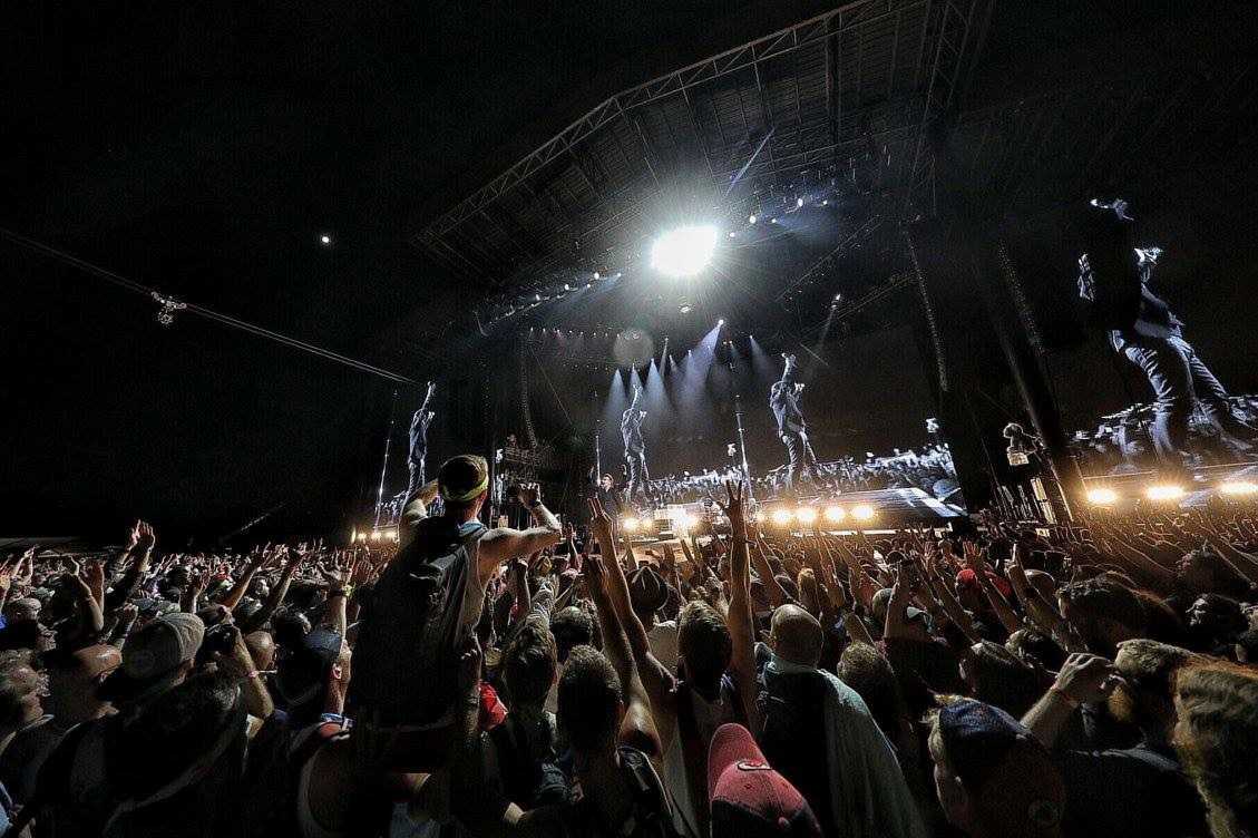 U2 at Bonnaroo (photo: Josh Brasted)