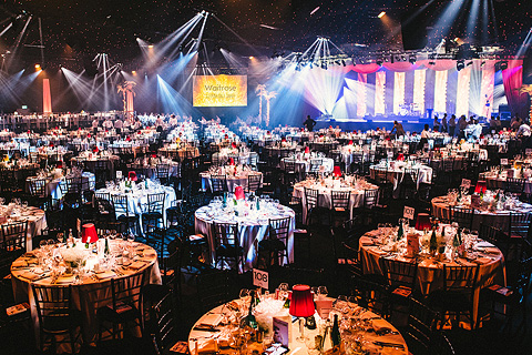 Hawthorn worked with Entertee Events to transform the venue into a show-stopping party venue