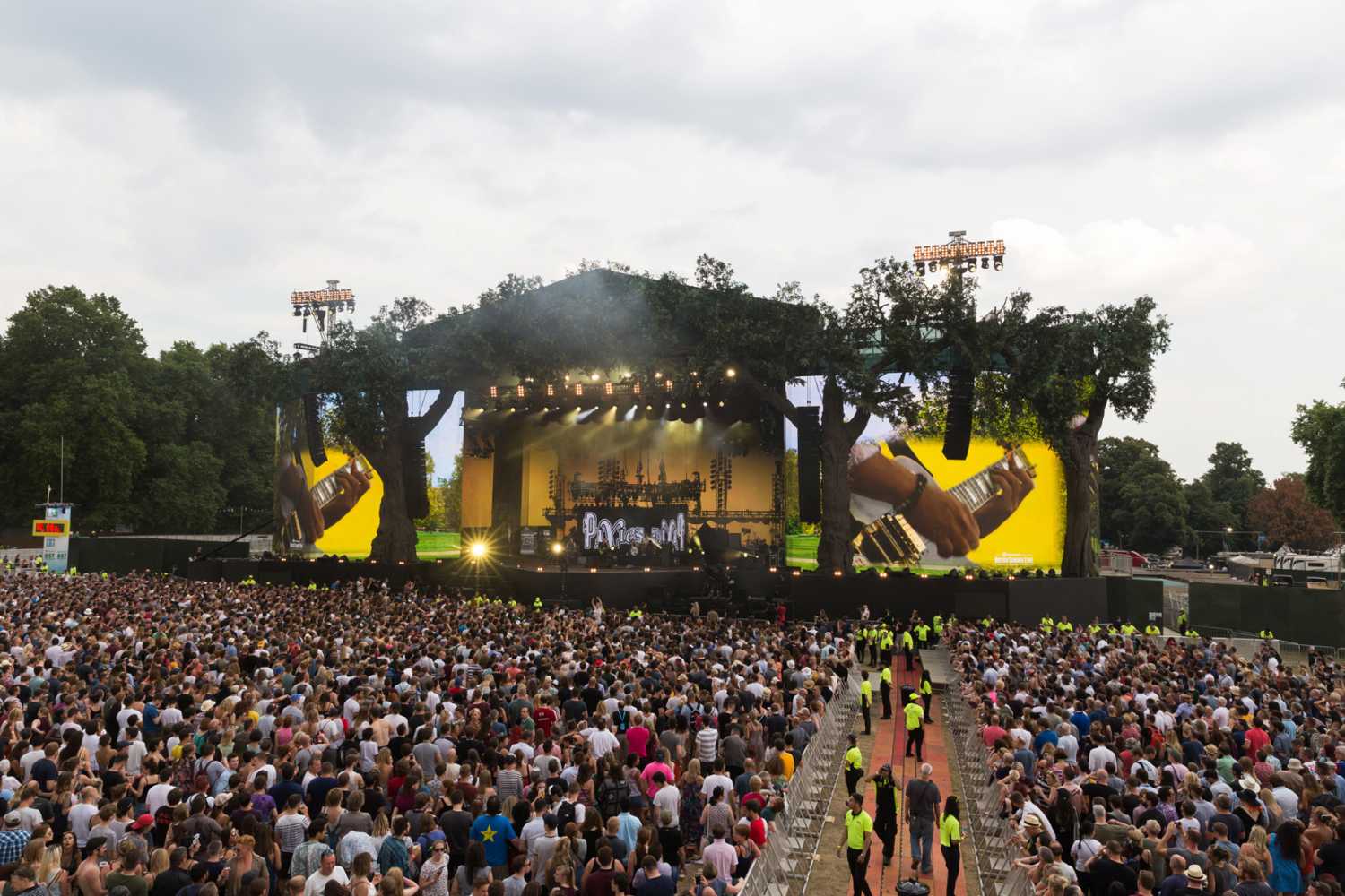 Kings of Leon play Hyde Park (photo: Jessica Gilbert)