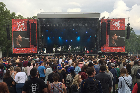 The-multicultural event has moved to a new venue in the park below the iconic Atomium in Brussels