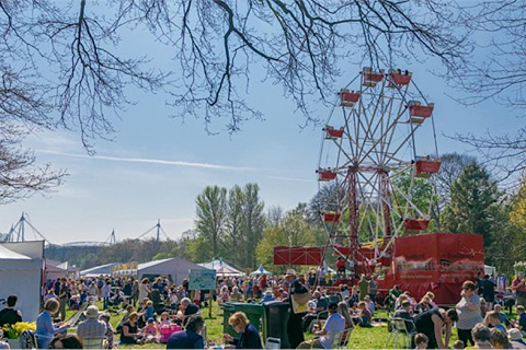 The 2017 edition took place in April at Bute Park and Arboretum, in the shadow of Cardiff Castle