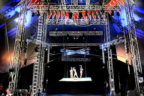 The Circus Big Top at Glastonbury