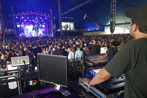 ChamSys consoles were impossible to miss at the 2017 Glastonbury Festival