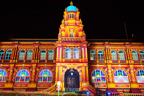 Lumiere Durham - the largest light festival in the UK