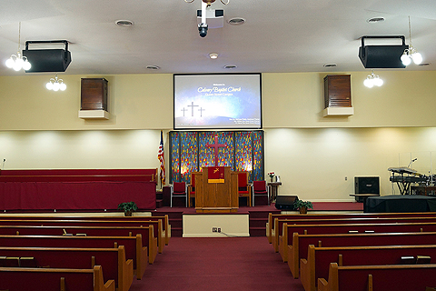 Calvary Baptist Church main sanctuary