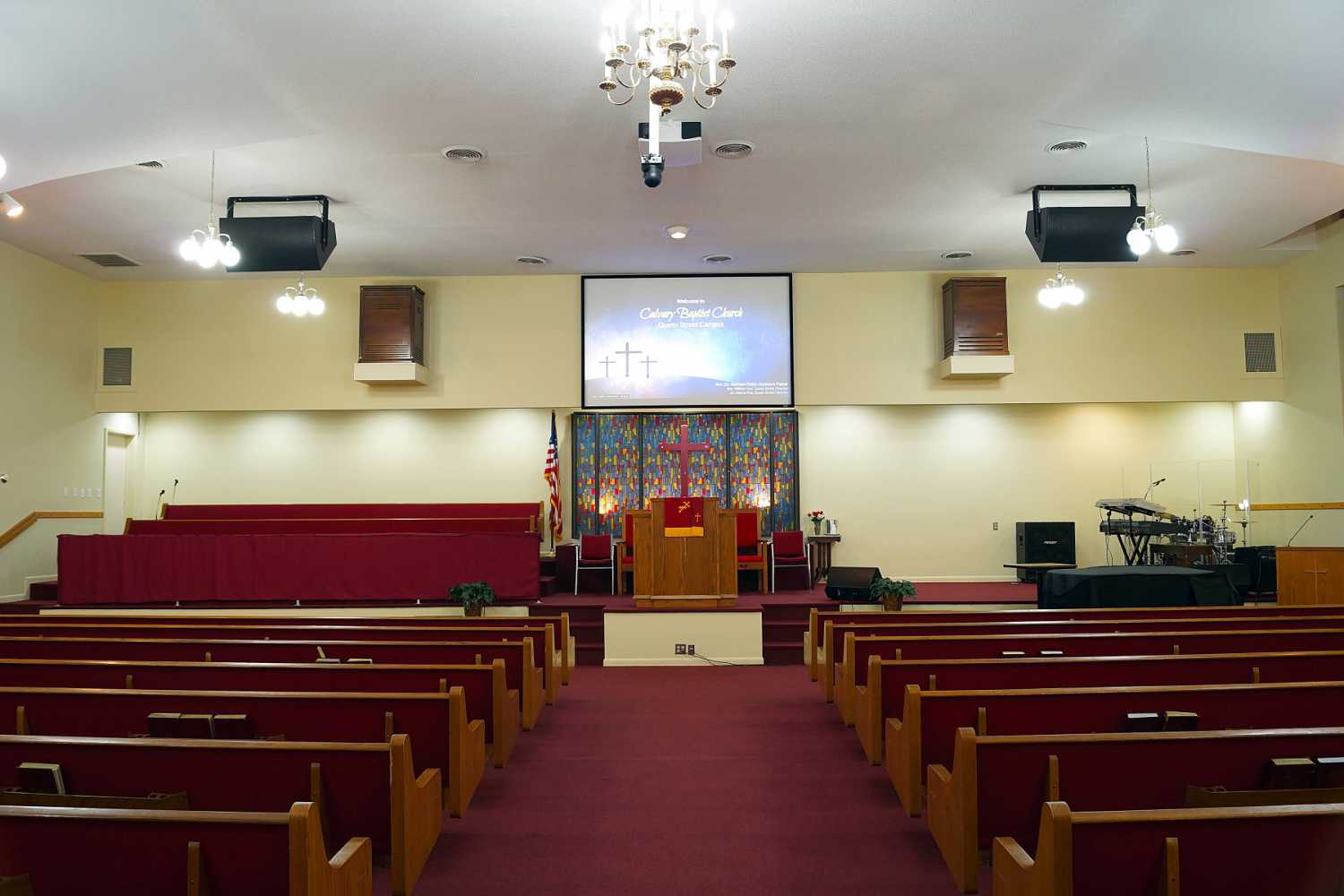 Calvary Baptist Church main sanctuary