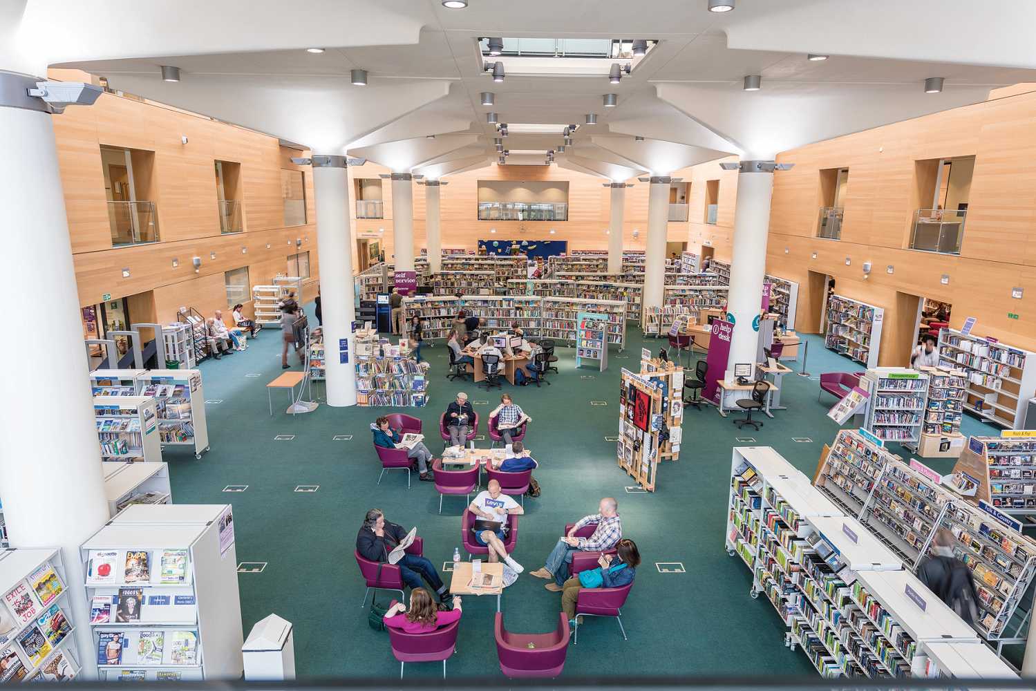 Jubilee Library is at the heart of a multi-million pound redevelopment scheme