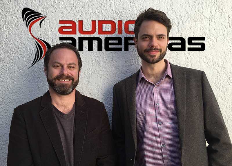 Audio America’s Matthew Garfein and Sean Goldcamp Audio America’s Matthew Garfein and Sean Goldcamp