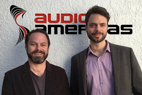 Audio America’s Matthew Garfein and Sean Goldcamp