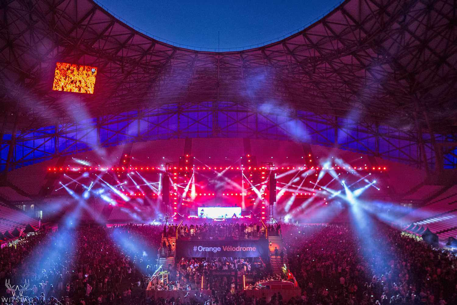 The Orange Velodrome in Marseille has a capacity of over 67,000  (photo: Nicolas Galloux for Concept K)