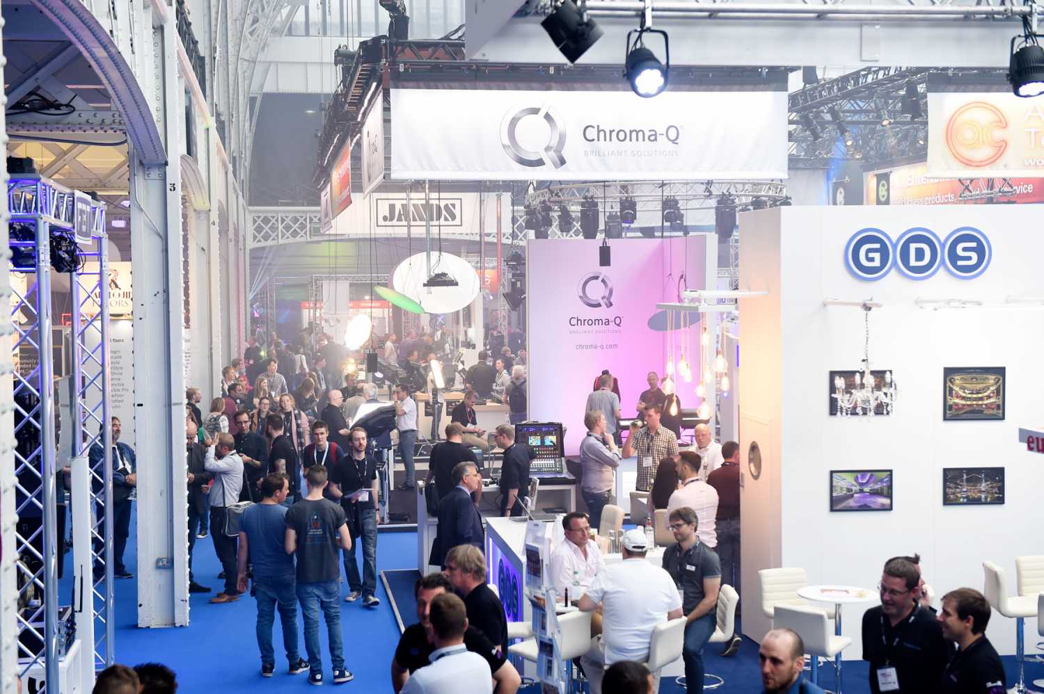 There are over 200 brands on the show floor this year, displaying the latest pro audio, lighting, AV, staging and rigging technology