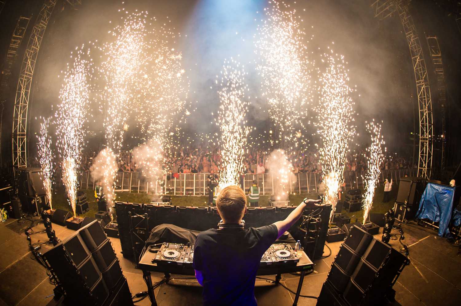 The four-day festival was staged at its regular site on the Daresbury Estate near Warrington The four-day festival was staged at its regular site on the Daresbury Estate near Warrington