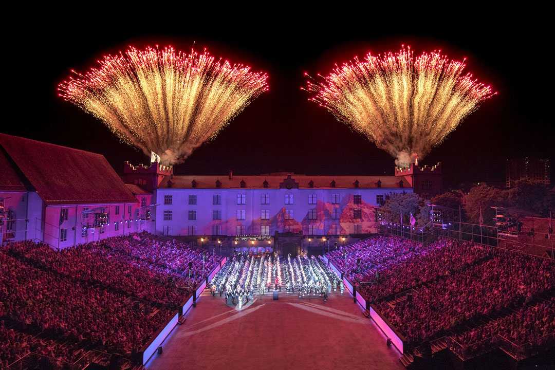 The 2017 Basel Tattoo, one of the leading military tattoos in Europe (photo: Pressebilder.ch)