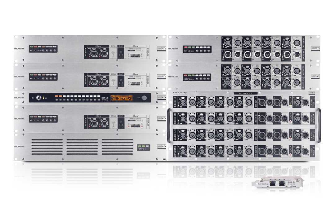 SSL will feature four new broadcast specification audio interfaces for Dante/AES67 audio networks SSL will feature four new broadcast specification audio interfaces for Dante/AES67 audio networks