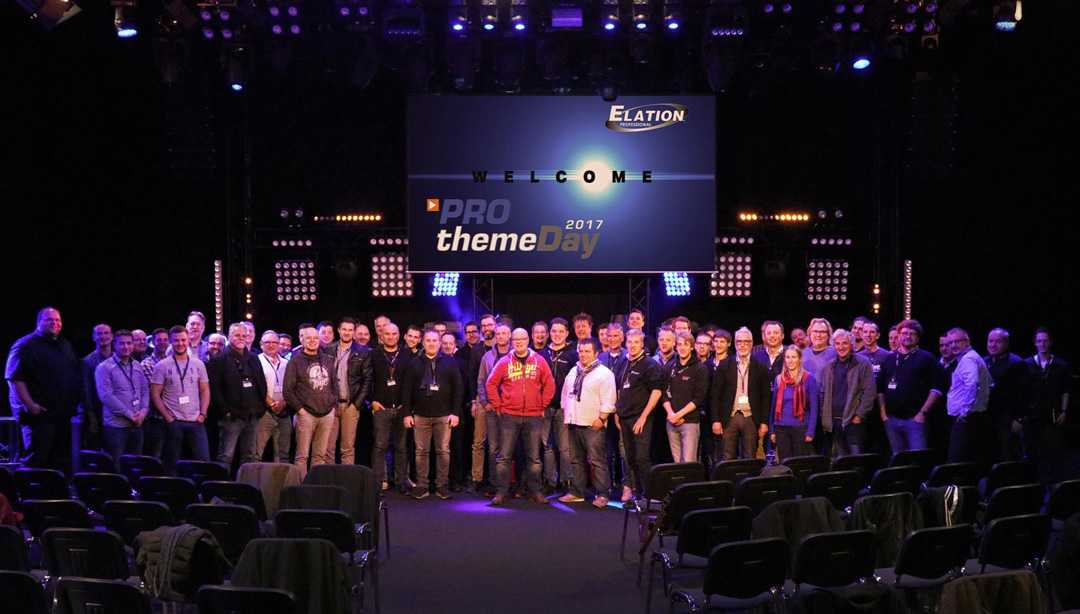 Lighting professionals gathered at Elation’s European headquarters in Kerkrade