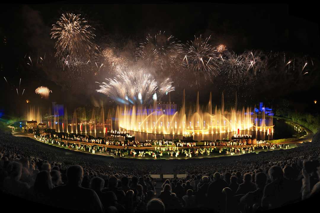 The Cinéscénie attraction at Puy du Fou