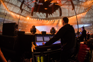 German pop-rockers PUR at Veltins Arena.