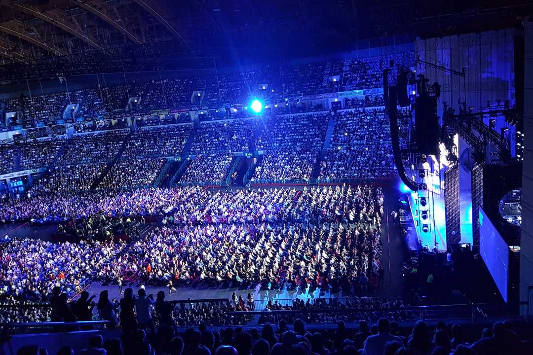 Tour venues included London’s O2 Arena Tour venues included London’s O2 Arena
