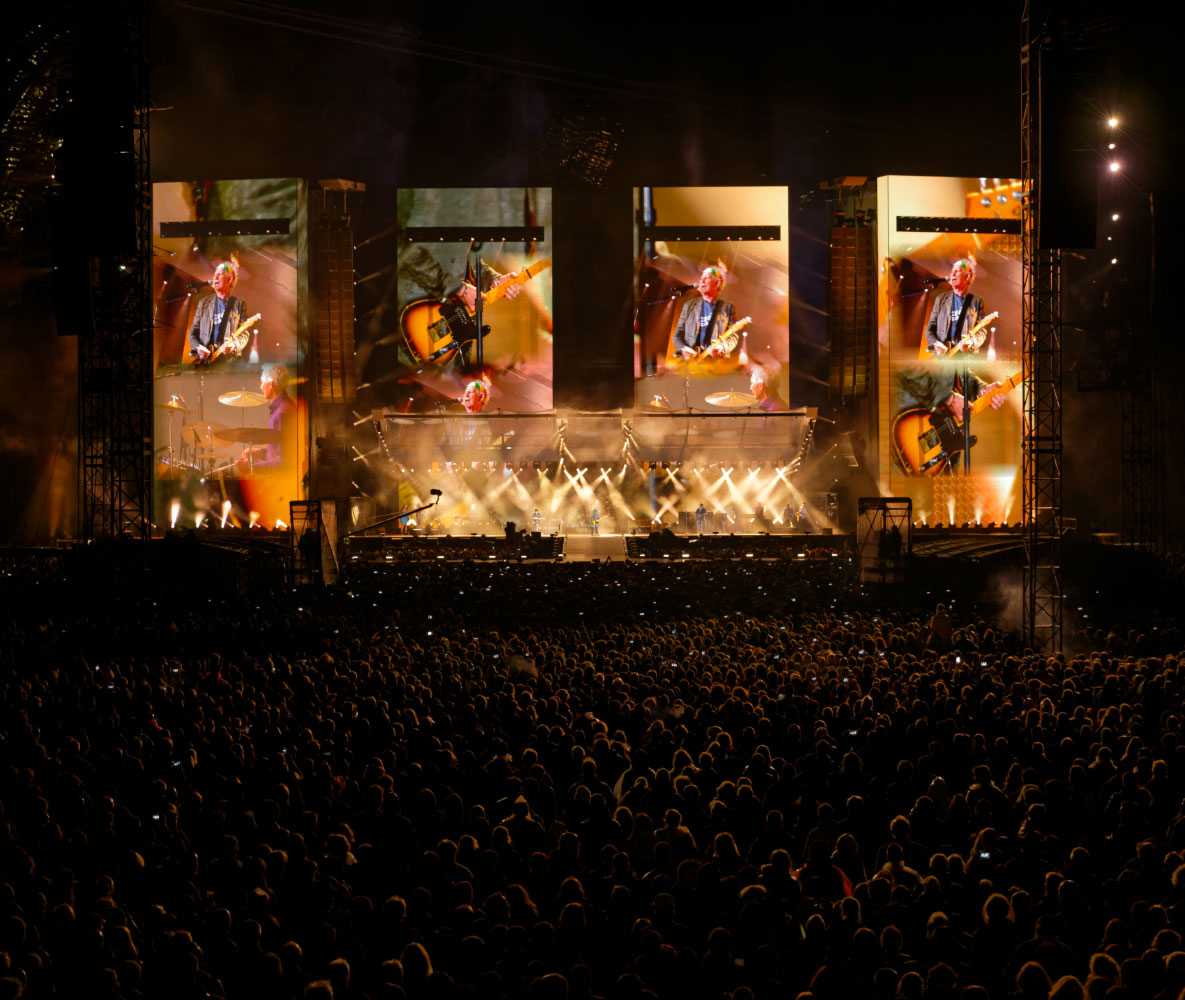 The recent No Filter tour featured a stunning lighting and video design (photo: mhvogel.de)