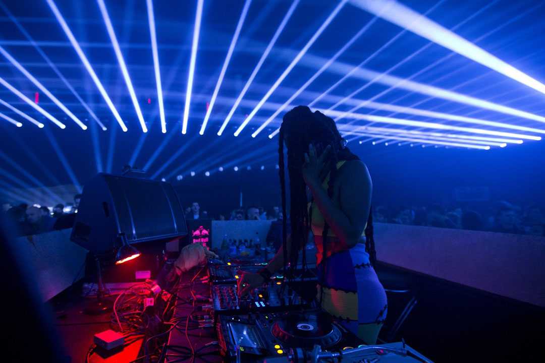 The event showcased the dark, electronic underbelly of the subterranean club scene (photo: Anthony Smith)