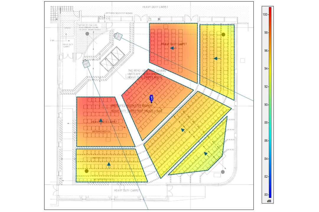 EASE Focus 3 from AFMG Technologies is an acoustic simulation programme for 3D modelling