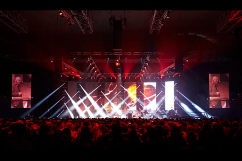 The 40th anniversary concert was staged at Munich’s Olympiahalle.