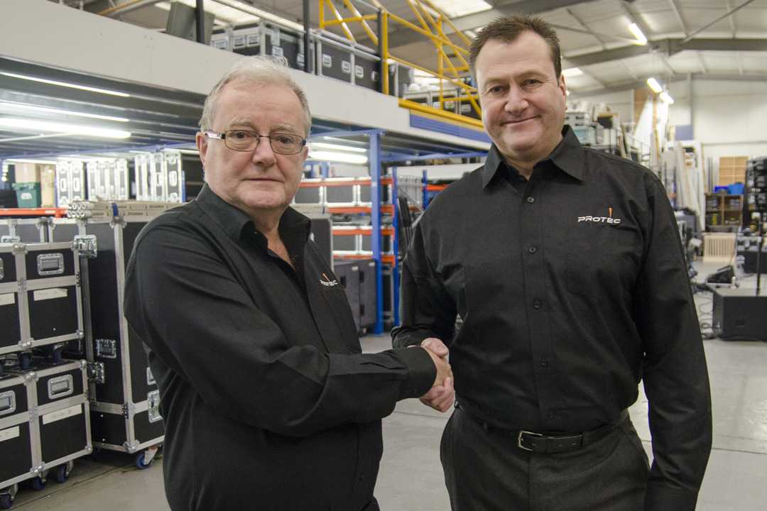 Steve Lakin (left) and Chris Bramwell Steve Lakin (left) and Chris Bramwell