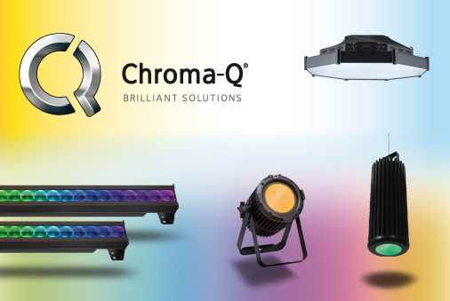 Chroma-Q products will feature on stand C2