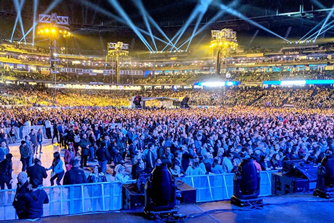 PWS also provided RF coordination for Dreamfest, a concert held at San Francisco’s AT&T Park and starring Alicia Keyes and Lenny Kravitz