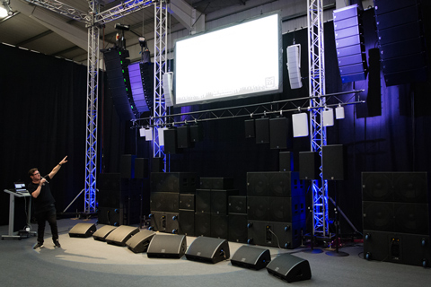 In addition to sound demos, the open days will also include tours of the factory and refreshments