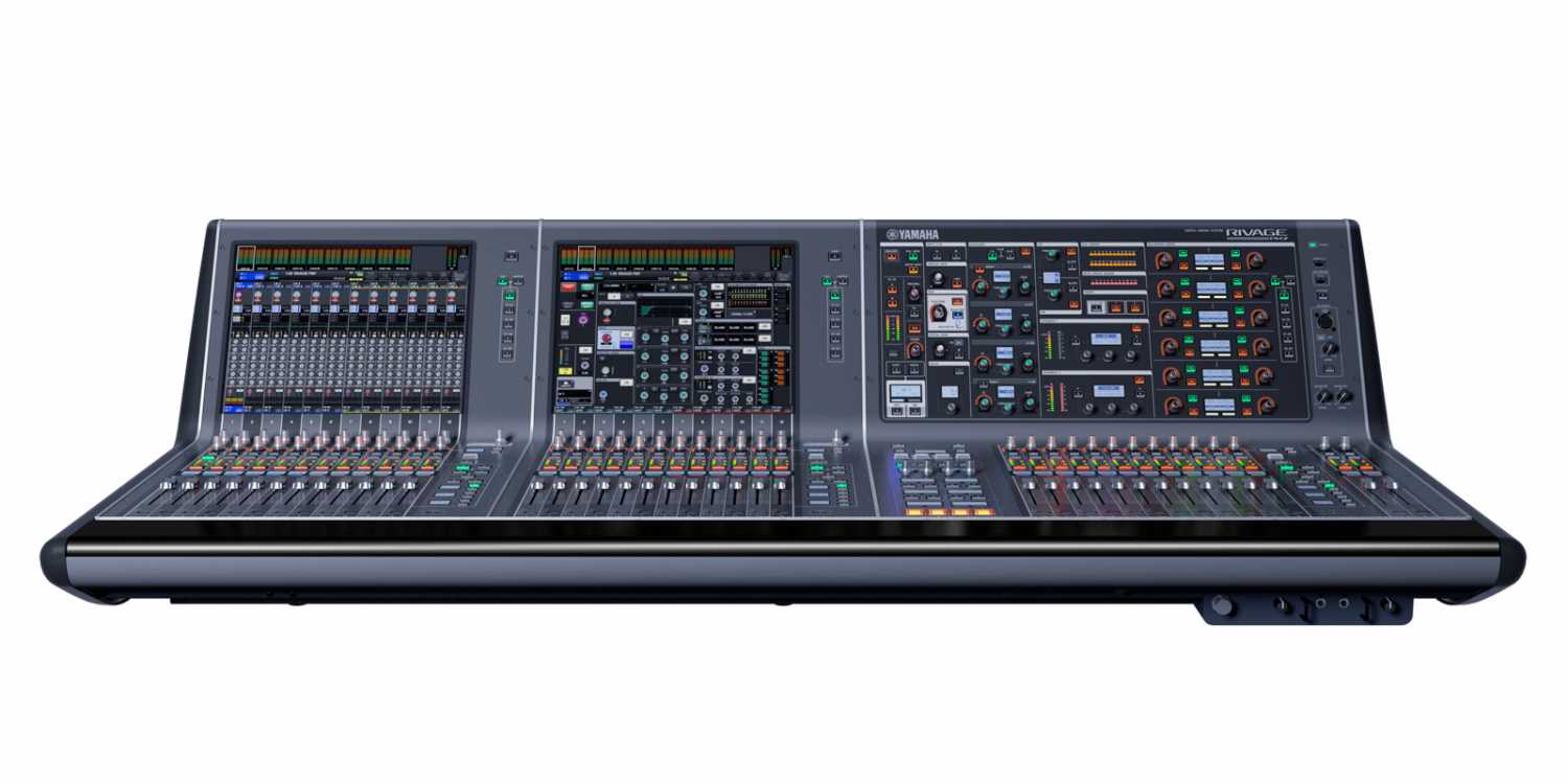 The central component of the Rivage PM7 system is the CSD-R7 digital mixing console