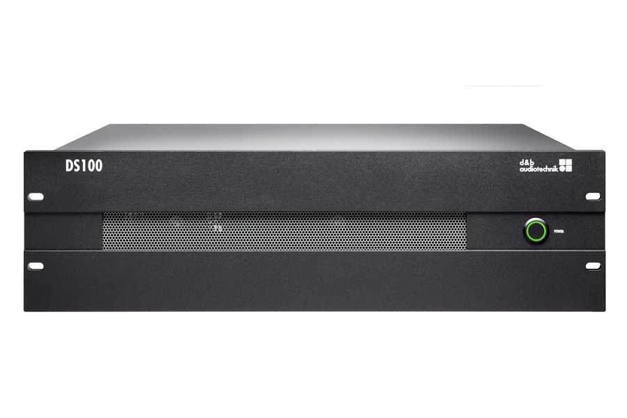 The DS100 Signal Engine is a high-performance audio processor with Audinate Dante networking The DS100 Signal Engine is a high-performance audio processor with Audinate Dante networking