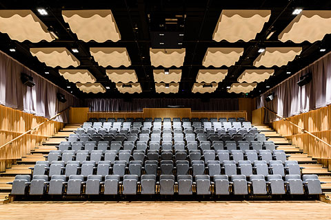 The £57m facility is an international music and drama academy, part of Birmingham City University