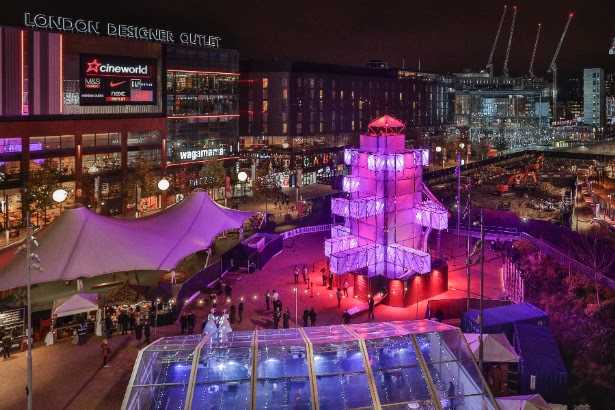 alternative LED Christmas tree slide, entertained thousands of visitors alternative LED Christmas tree slide, entertained thousands of visitors