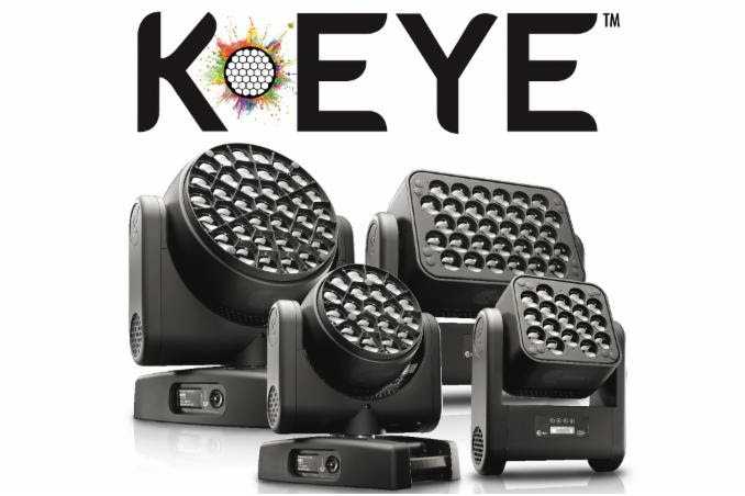 The K-EYE HCR range collected the PLASA Award for Innovation in September 2017 The K-EYE HCR range collected the PLASA Award for Innovation in September 2017